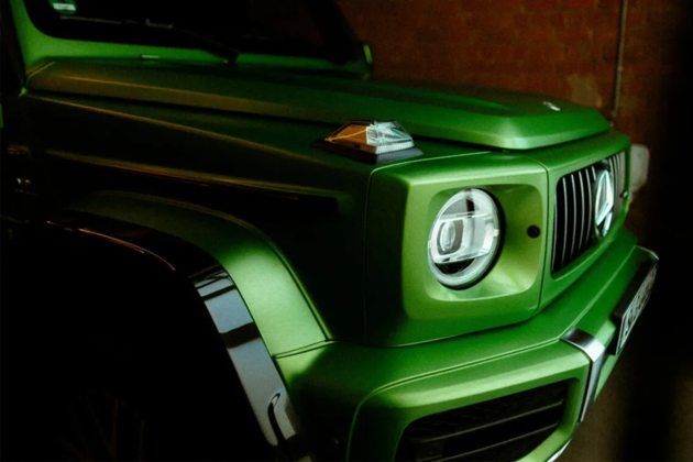 奔驰AMG G 63 4X4官图 45度最大攀爬坡度